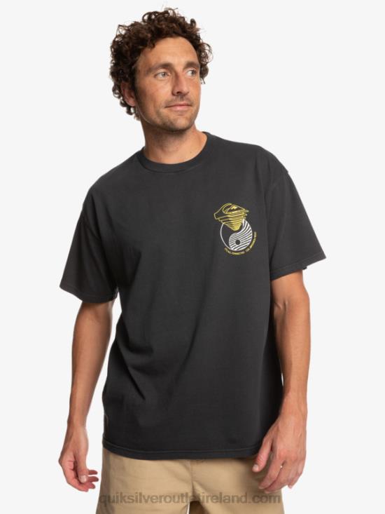 Men Quiksilver Out There T-Shirt N02TD1167 black