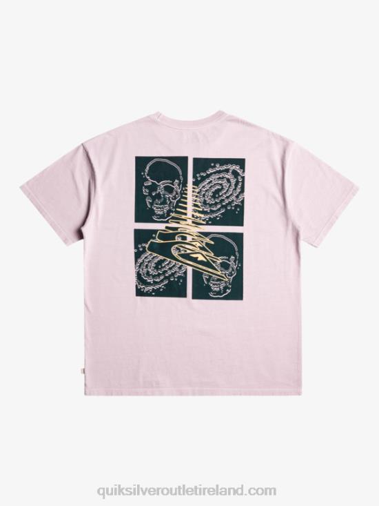 Men Quiksilver Out There T-Shirt N02TD1168 pastel lilac