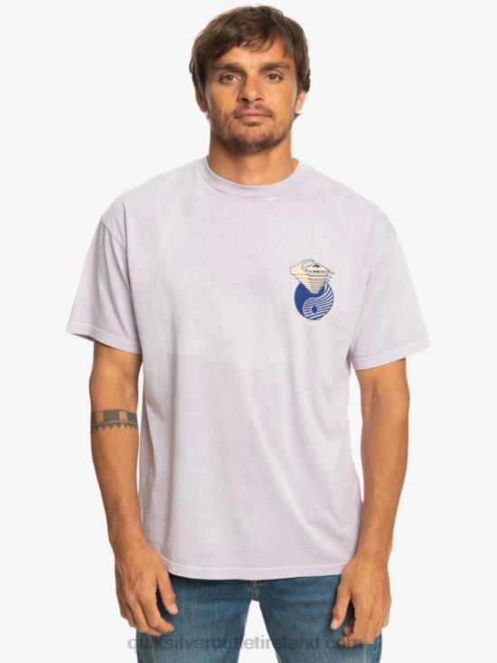 Men Quiksilver Out There T-Shirt N02TD1168 pastel lilac
