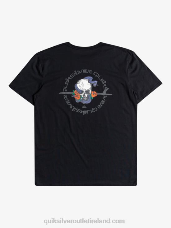 Men Quiksilver Outta Road - T-Shirt N02TD1818 black