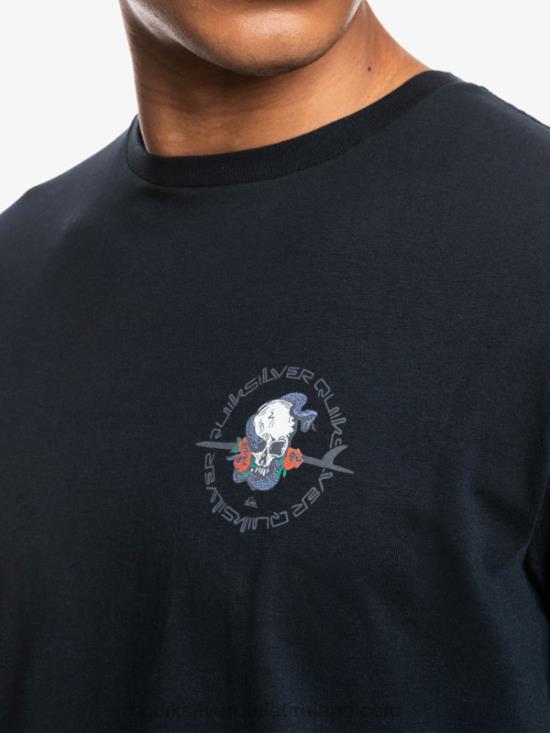 Men Quiksilver Outta Road - T-Shirt N02TD1818 black