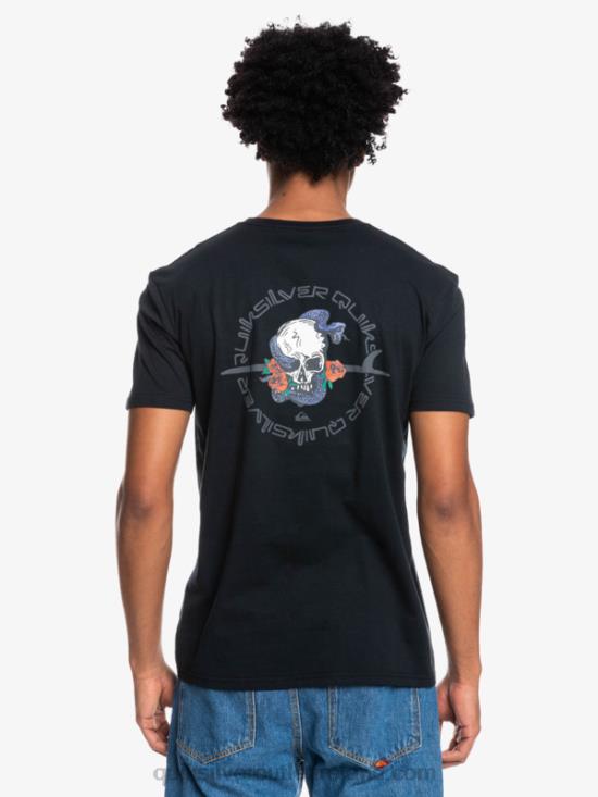 Men Quiksilver Outta Road - T-Shirt N02TD1818 black