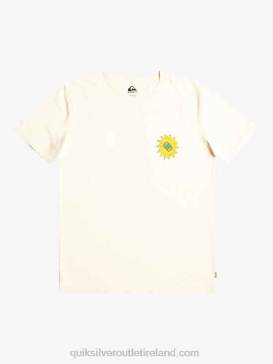 Men Quiksilver Planet Positive T-Shirt N02TD1340 birch