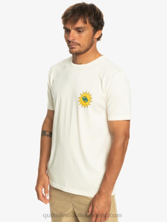 Men Quiksilver Planet Positive T-Shirt N02TD1340 birch