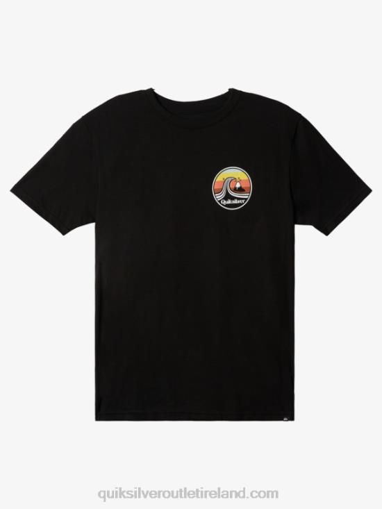 Men Quiksilver Port Of Call T-Shirt N02TD1511 black