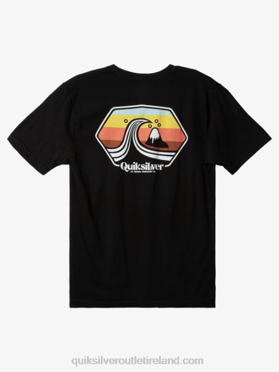 Men Quiksilver Port Of Call T-Shirt N02TD1511 black