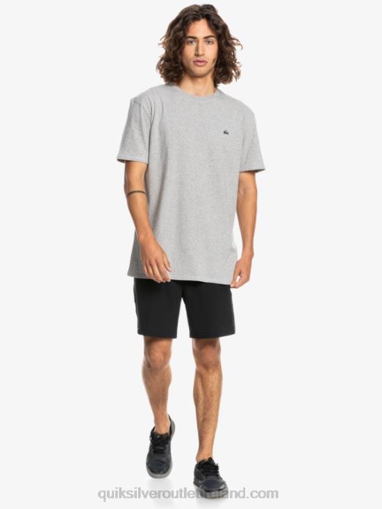 Men Quiksilver Proform T-Shirt N02TD1570 light grey heather