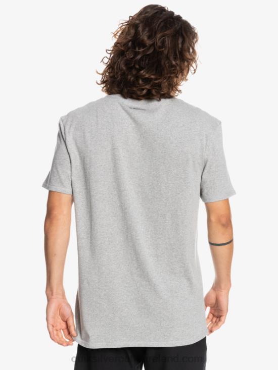 Men Quiksilver Proform T-Shirt N02TD1570 light grey heather
