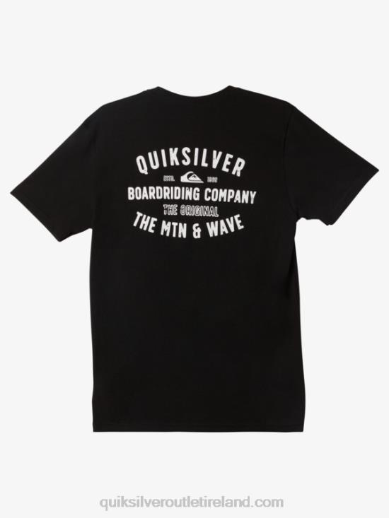 Men Quiksilver QS Surf Lockup T-shirt N02TD960 black