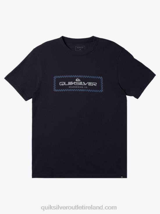 Men Quiksilver Rain Check T-Shirt N02TD508 navy blazer