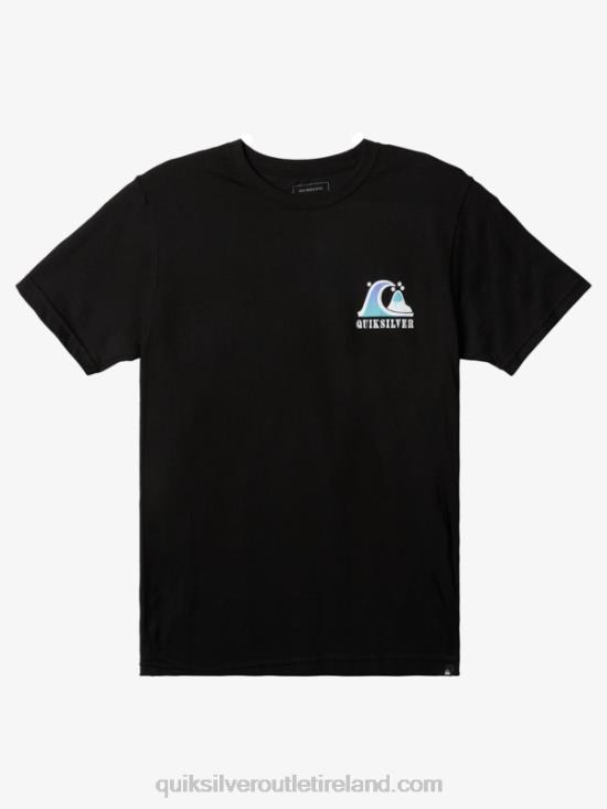Men Quiksilver River Bend T-Shirt N02TD1517 black