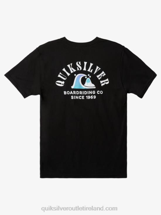 Men Quiksilver River Bend T-Shirt N02TD1517 black
