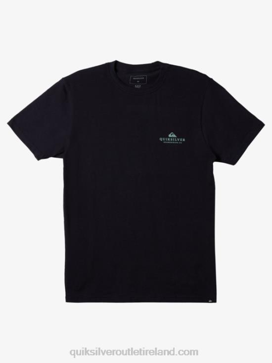 Men Quiksilver Sea Palm T-shirt N02TD1023 navy blazer