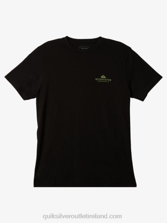 Men Quiksilver Sea Palm T-shirt N02TD1024 black
