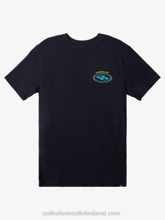 Men Quiksilver Second Skin T-Shirt N02TD1153 navy blazer