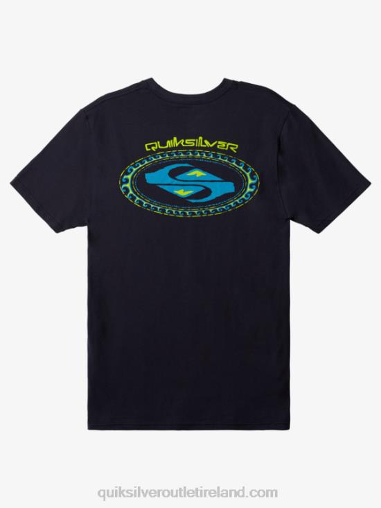 Men Quiksilver Second Skin T-Shirt N02TD1153 navy blazer