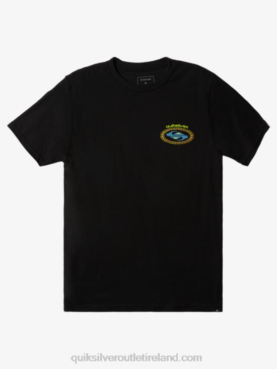 Men Quiksilver Second Skin T-Shirt N02TD1154 black