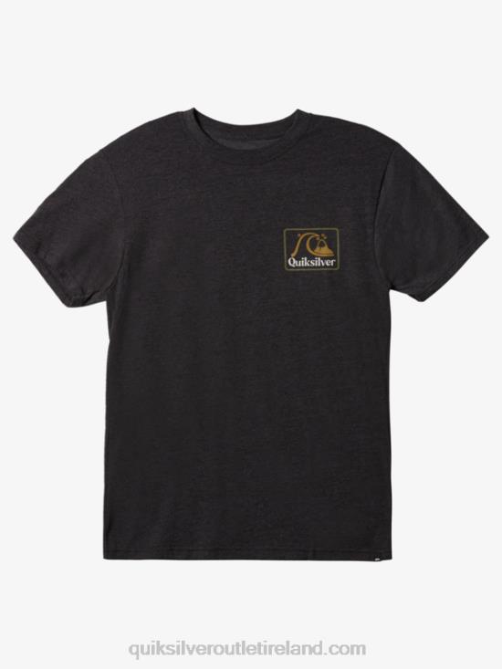 Men Quiksilver Square Biz Mod T-shirt N02TD1189 charcoal heather