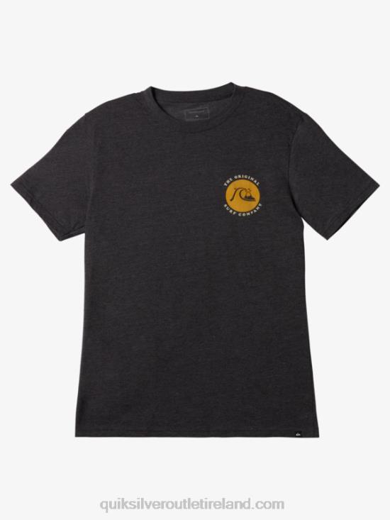 Men Quiksilver Stamped T-Shirt N02TD411 charcoal heather