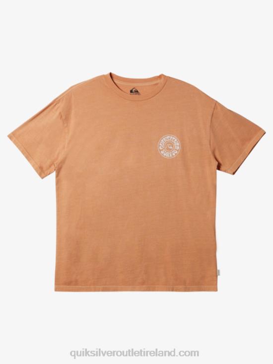 Men Quiksilver Stranger Days T-Shirt N02TD753 copper tan