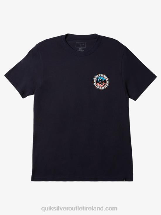 Men Quiksilver Summer Fun T-Shirt N02TD468 navy blazer