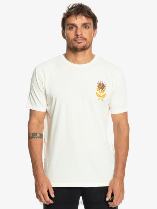 Men Quiksilver Sun Bloom T-Shirt N02TD1020 birch