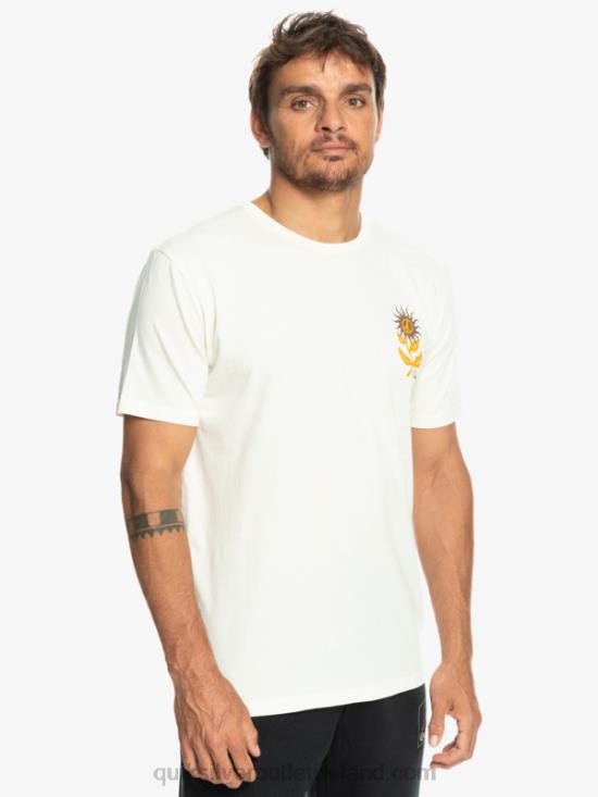 Men Quiksilver Sun Bloom T-Shirt N02TD1020 birch