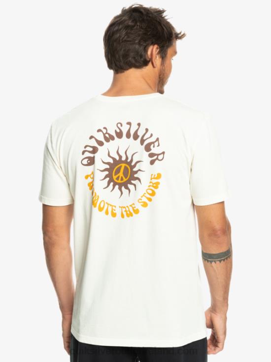 Men Quiksilver Sun Bloom T-Shirt N02TD1020 birch