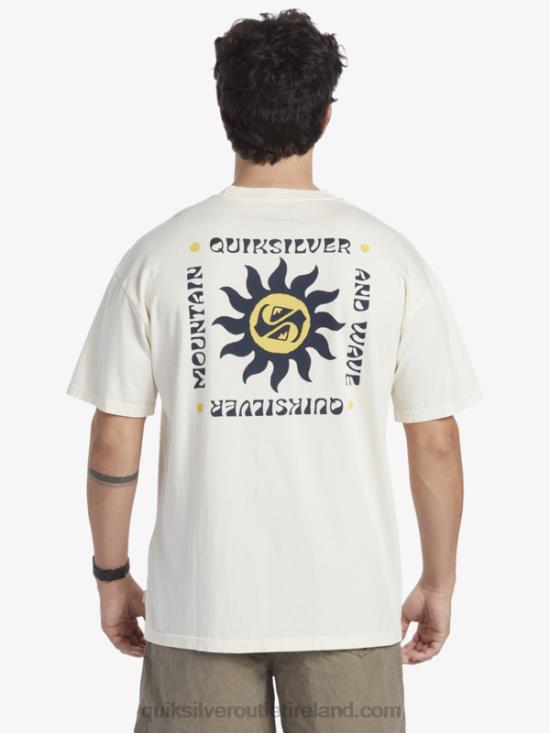 Men Quiksilver Sunset Rituals T-Shirt N02TD391 birch