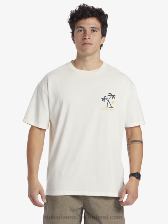 Men Quiksilver Sunset Rituals T-Shirt N02TD391 birch