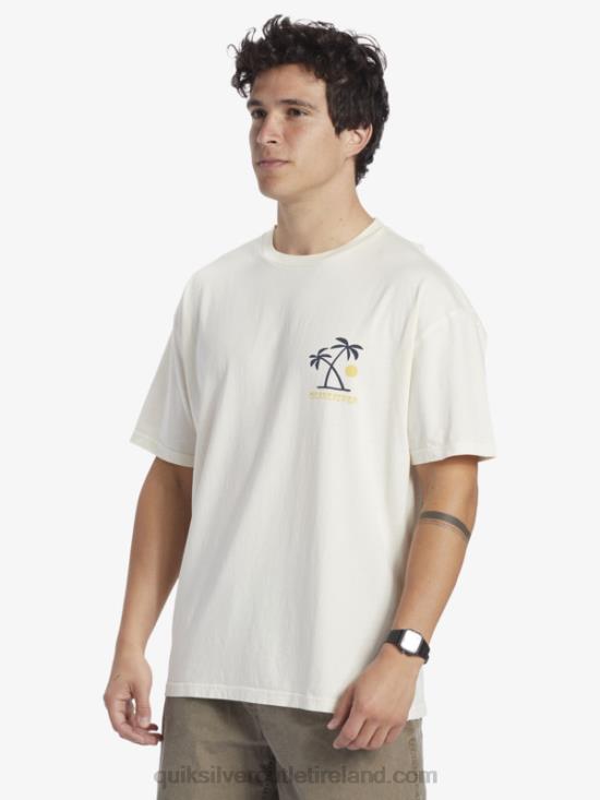 Men Quiksilver Sunset Rituals T-Shirt N02TD391 birch