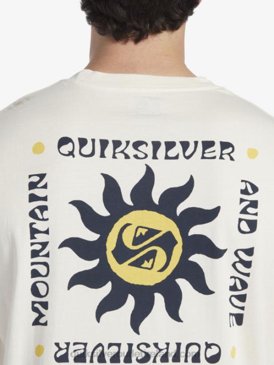 Men Quiksilver Sunset Rituals T-Shirt N02TD391 birch