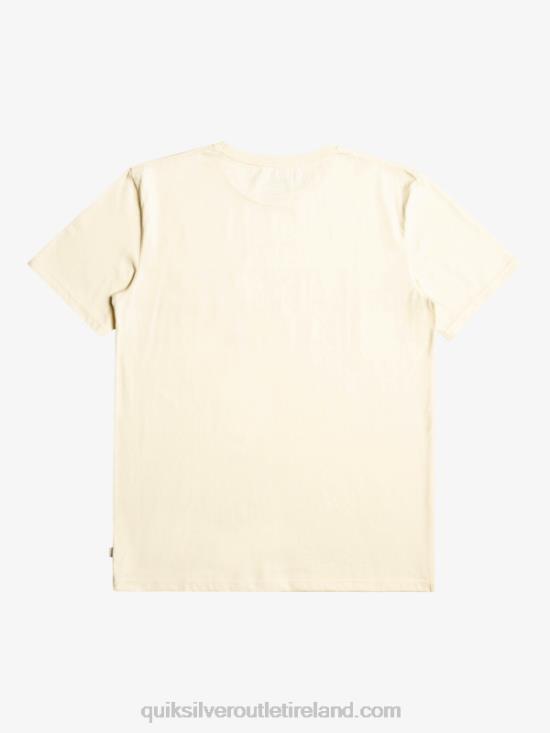 Men Quiksilver Surfadelica Stripe Pocket T-Shirt N02TD1065 birch