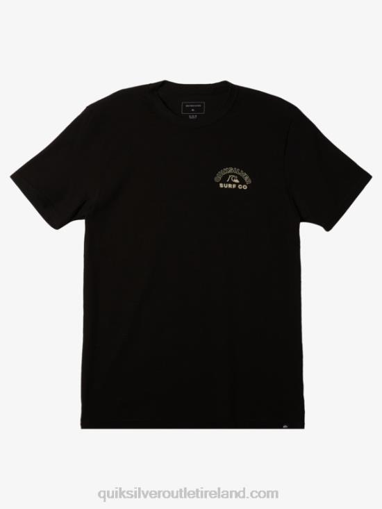 Men Quiksilver Timeless Spin T-Shirt N02TD106 black