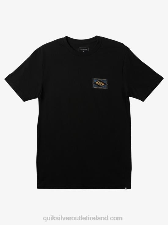 Men Quiksilver Vibing T-Shirt N02TD180 black