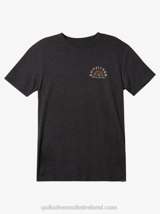 Men Quiksilver Water Tales Mod T-shirt N02TD970 charcoal heather