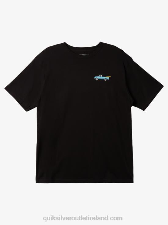 Men Quiksilver Waterman Beacons Bound T-Shirt N02TD1343 black