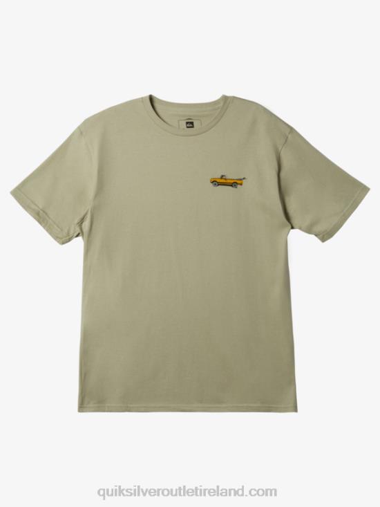 Men Quiksilver Waterman Beacons Bound T-Shirt N02TD1344 tea