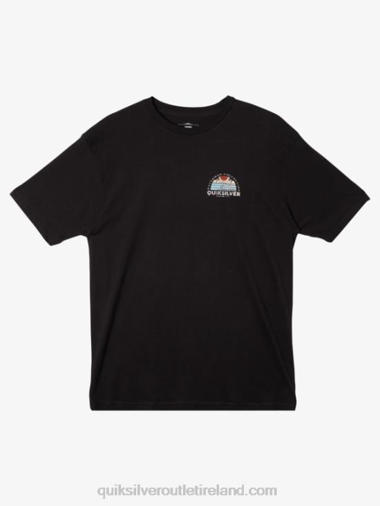 Men Quiksilver Waterman Set View T-Shirt N02TD39 black