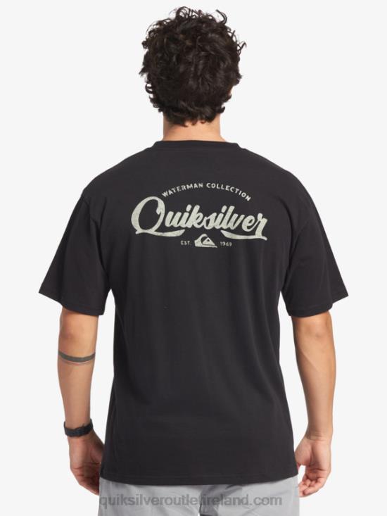 Men Quiksilver Waterman Undertow T-Shirt N02TD53 black