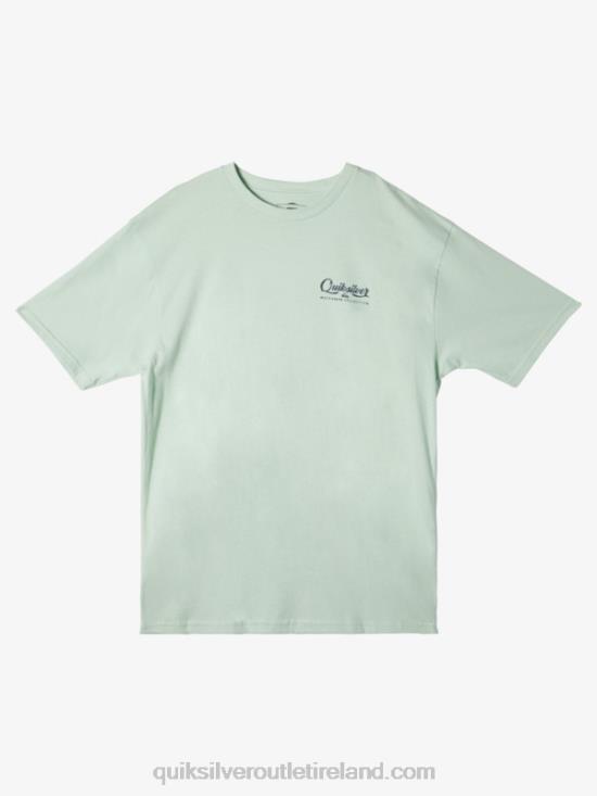 Men Quiksilver Waterman Undertow T-Shirt N02TD55 subtle green