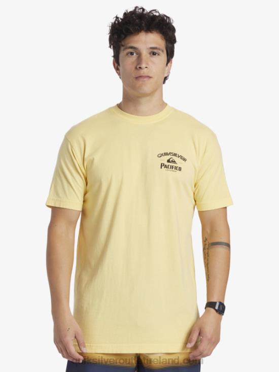 Men Quiksilver x Pacifico Lockup T-Shirt N02TD2 gold
