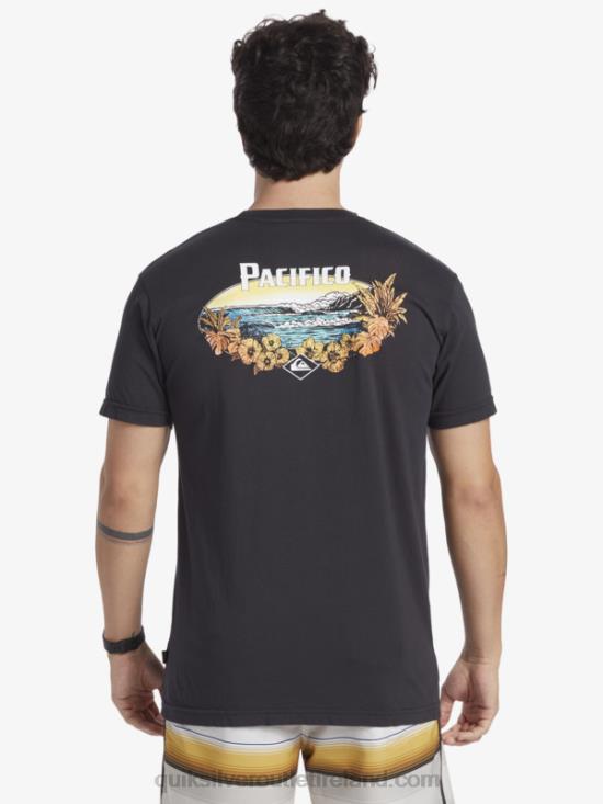 Men Quiksilver x Pacifico Scenic Vibes T-Shirt N02TD10 tarmac