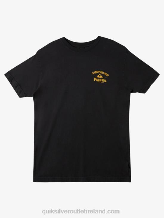 Men Quiksilver x Pacifico Straight Shooter T-Shirt N02TD8 tarmac