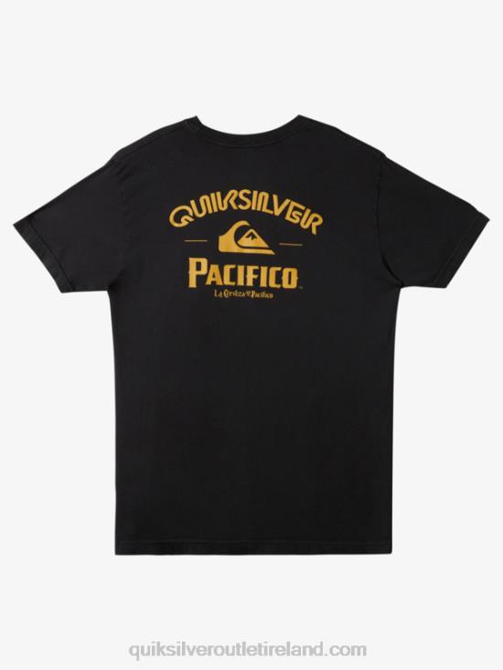 Men Quiksilver x Pacifico Straight Shooter T-Shirt N02TD8 tarmac