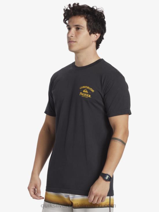 Men Quiksilver x Pacifico Straight Shooter T-Shirt N02TD8 tarmac