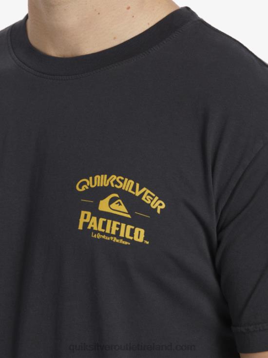 Men Quiksilver x Pacifico Straight Shooter T-Shirt N02TD8 tarmac
