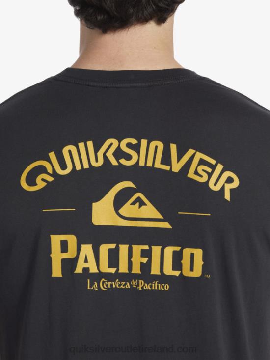 Men Quiksilver x Pacifico Straight Shooter T-Shirt N02TD8 tarmac