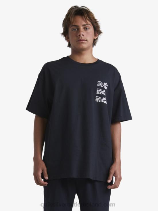 Men Quiksilver x Stab T-Shirt N02TD1667 black