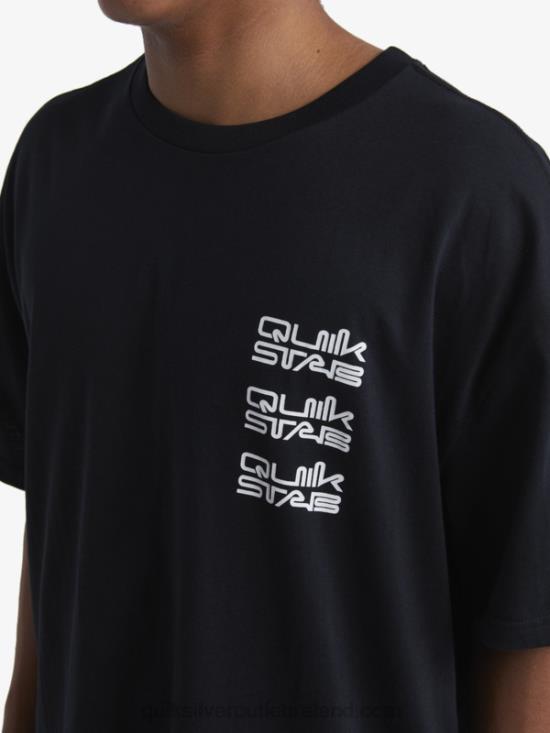 Men Quiksilver x Stab T-Shirt N02TD1667 black